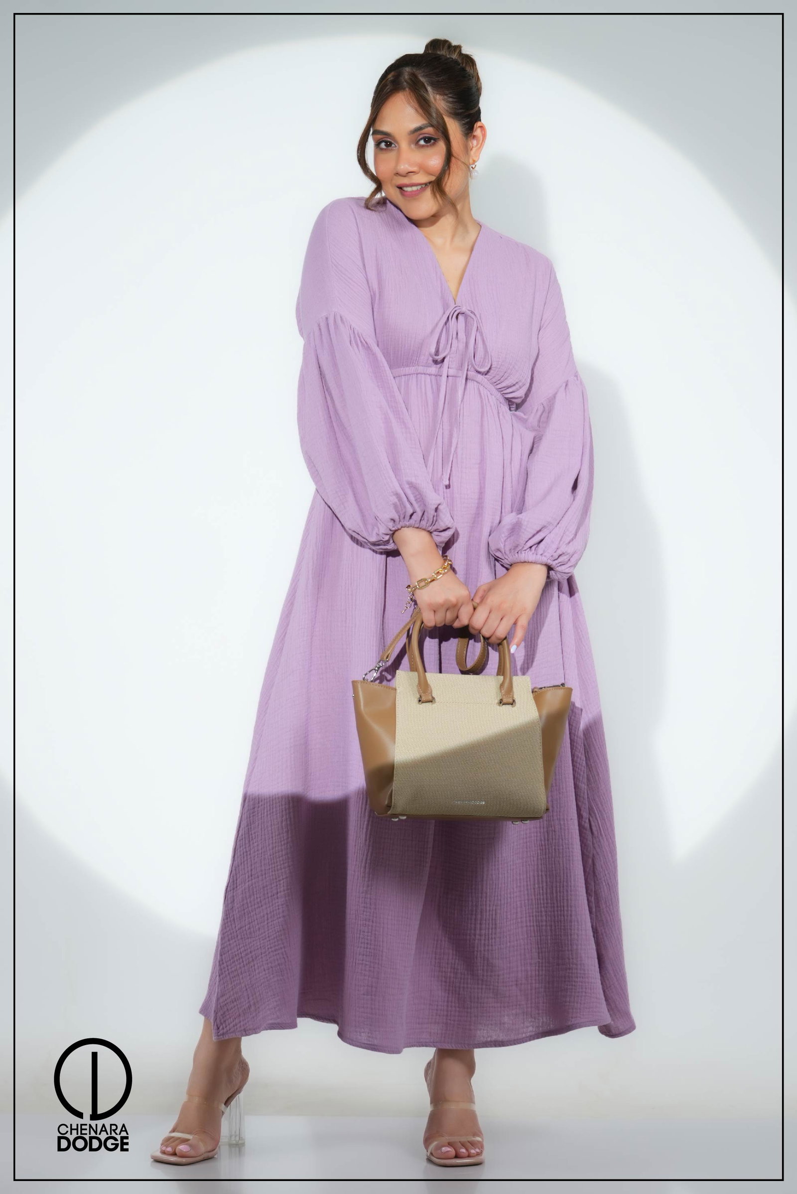 Aayu Women Front tie Up Knot Dress